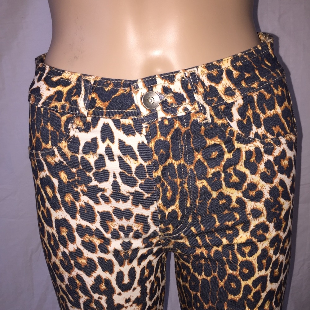 Leopard print jeans - Picture 3 of 7